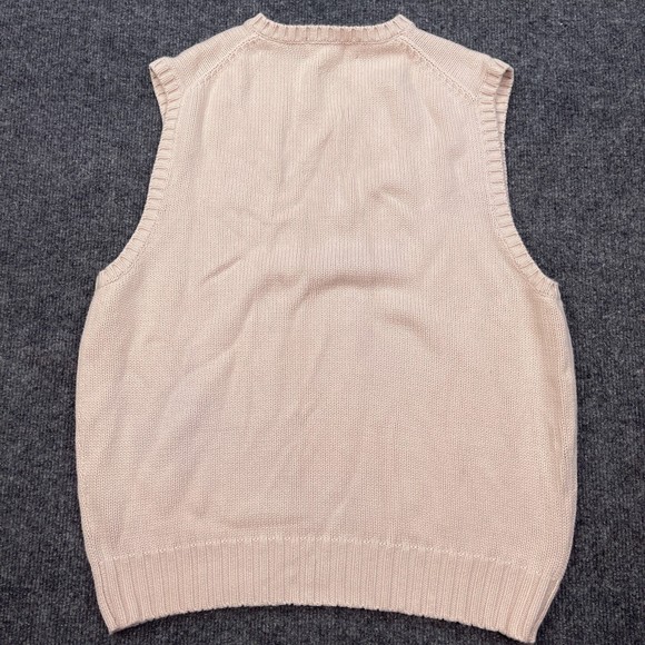 Ralph Lauren Cream V-Neck Sweater Vest - Picture 10 of 15